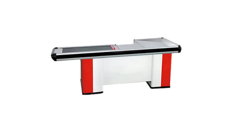 Electric Stainless Steel Supermarket Checkout