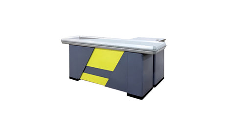 Stainless Steel Supermarket Checkout