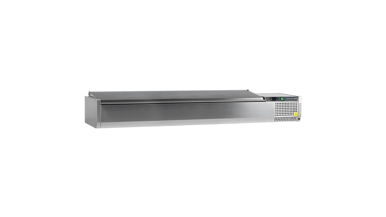 Refrigerated display case GN1/4 VK33-200 S/S LID β Professional equipment