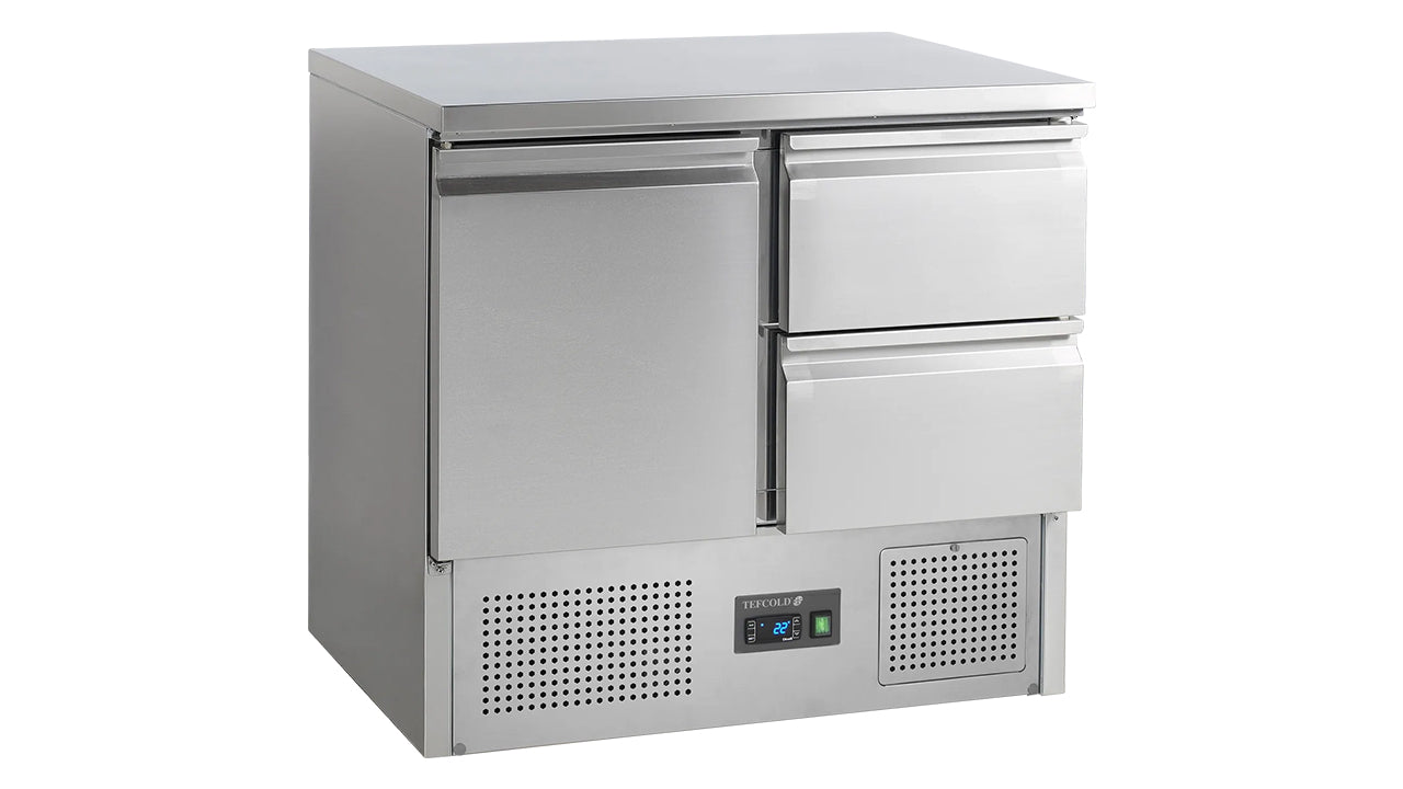 SA912 GN1/1 refrigerated salad bar counter β Professional furniture