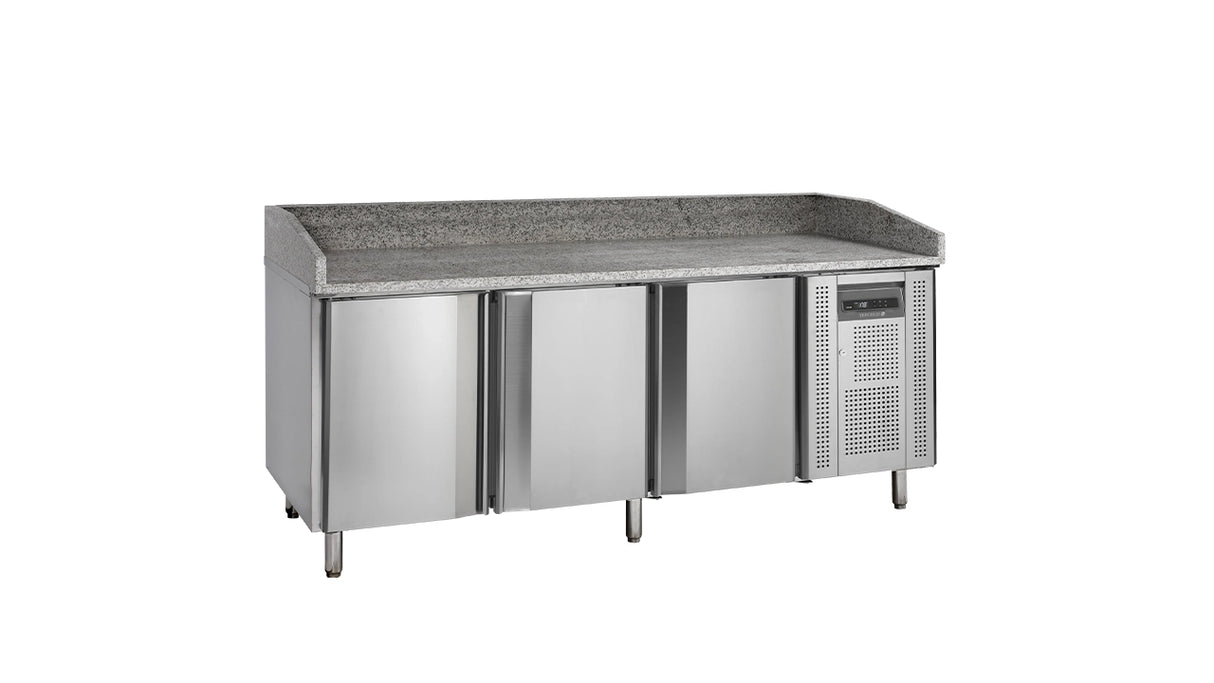 GN 1/1 Refrigerated Pizza Table in Stainless Steel β PT1300