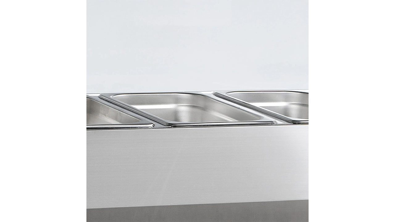 Refrigerated display case GN1/4 GVC33-160 β Professional equipment
