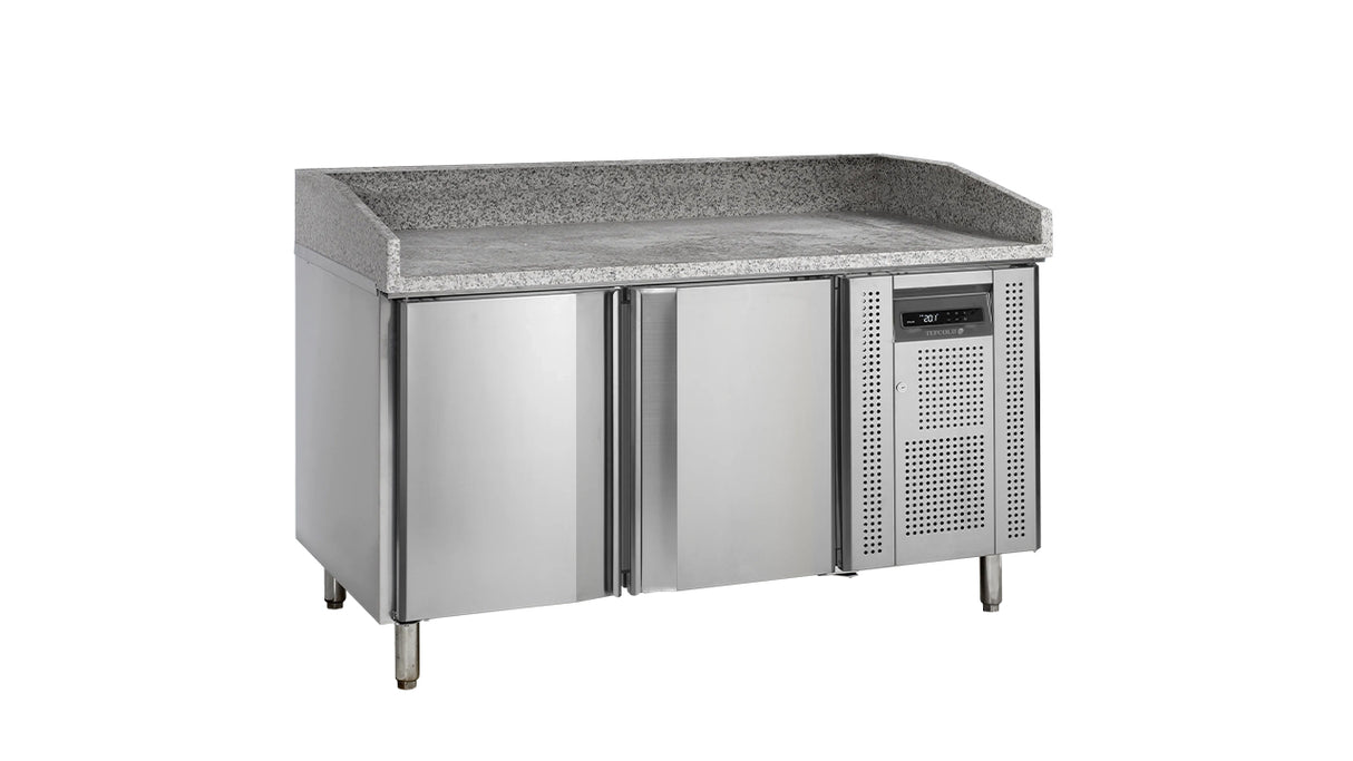 GN 1/1 Refrigerated Pizza Table in Stainless Steel β PT1200