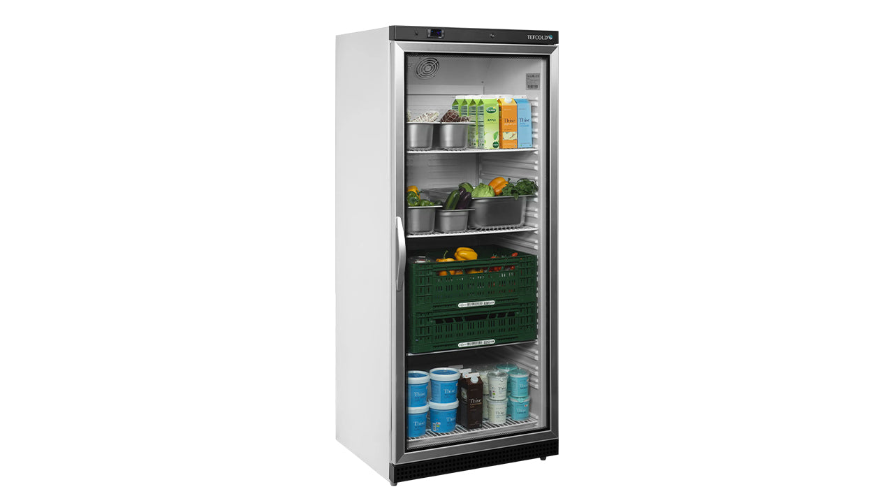 GN2/1 UR600G Glass Refrigerator β Professional Refrigerated Cabinet