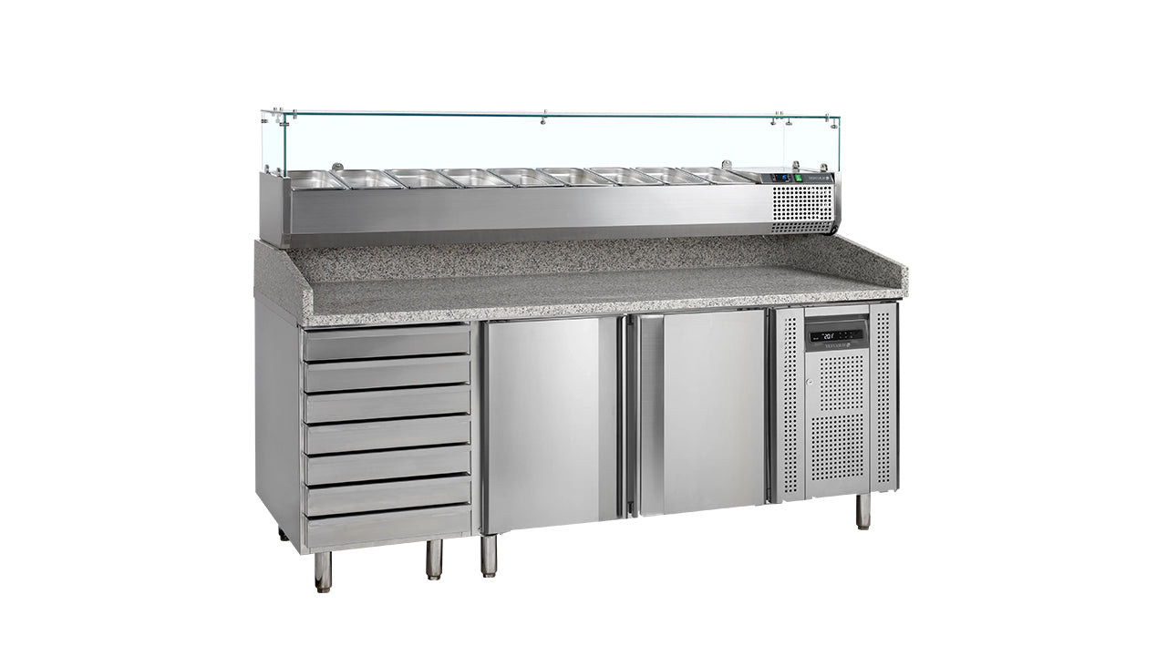 Pizza Table with Topping Module β Model PT1310 + VK38-200