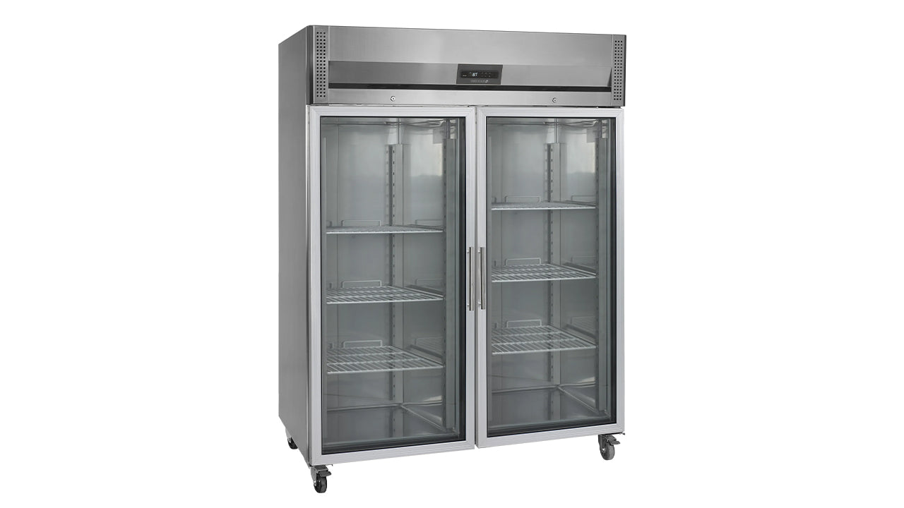 GN2/1 Vertical Refrigerator RK1420G β Professional Refrigerated Cabinet