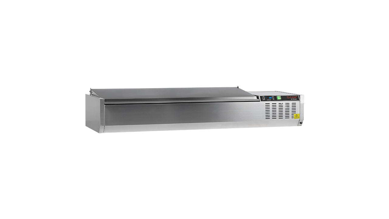 Refrigerated display case GN1/3 GVC38-150 S/S β Professional equipment