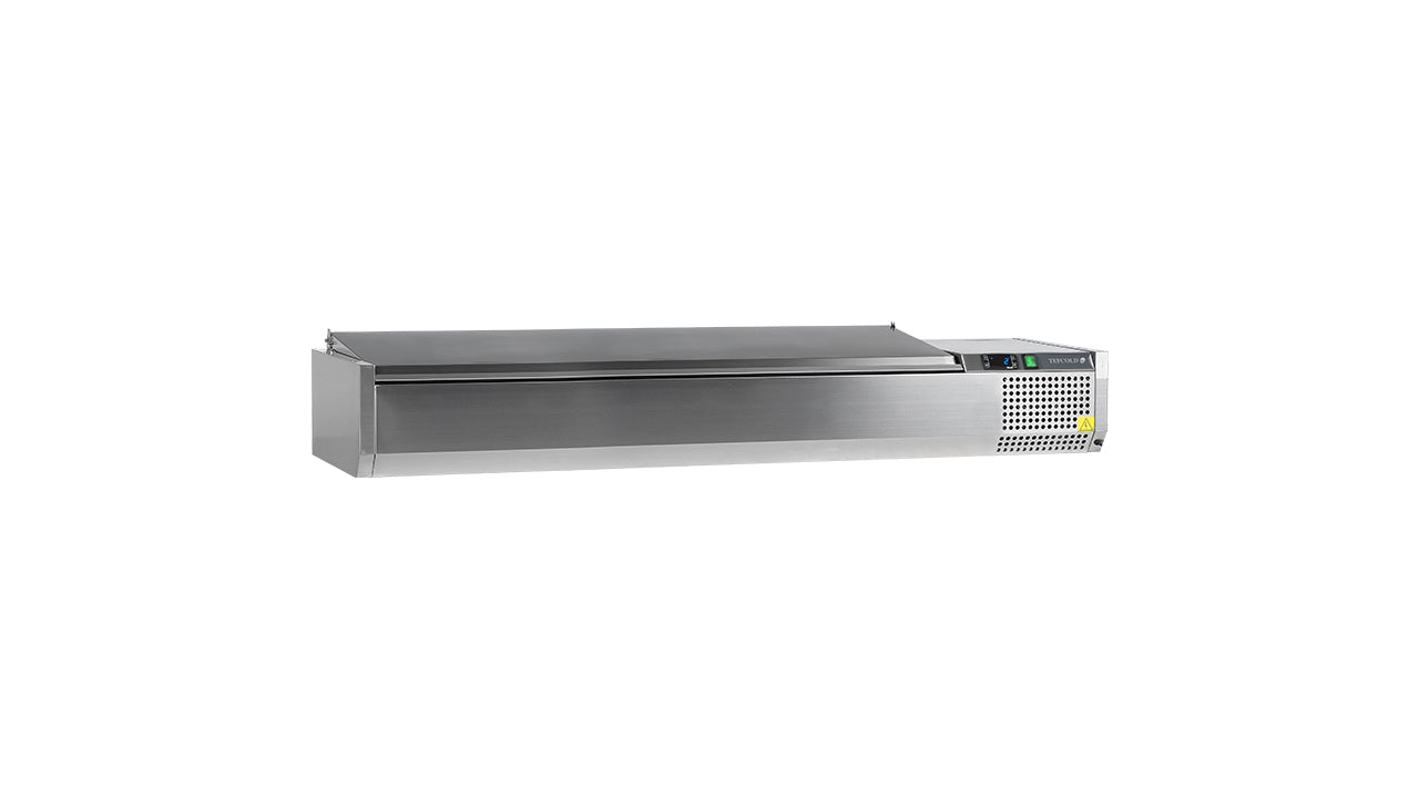 Refrigerated display case GN1/4 VK33-180 S/S LID β Professional equipment