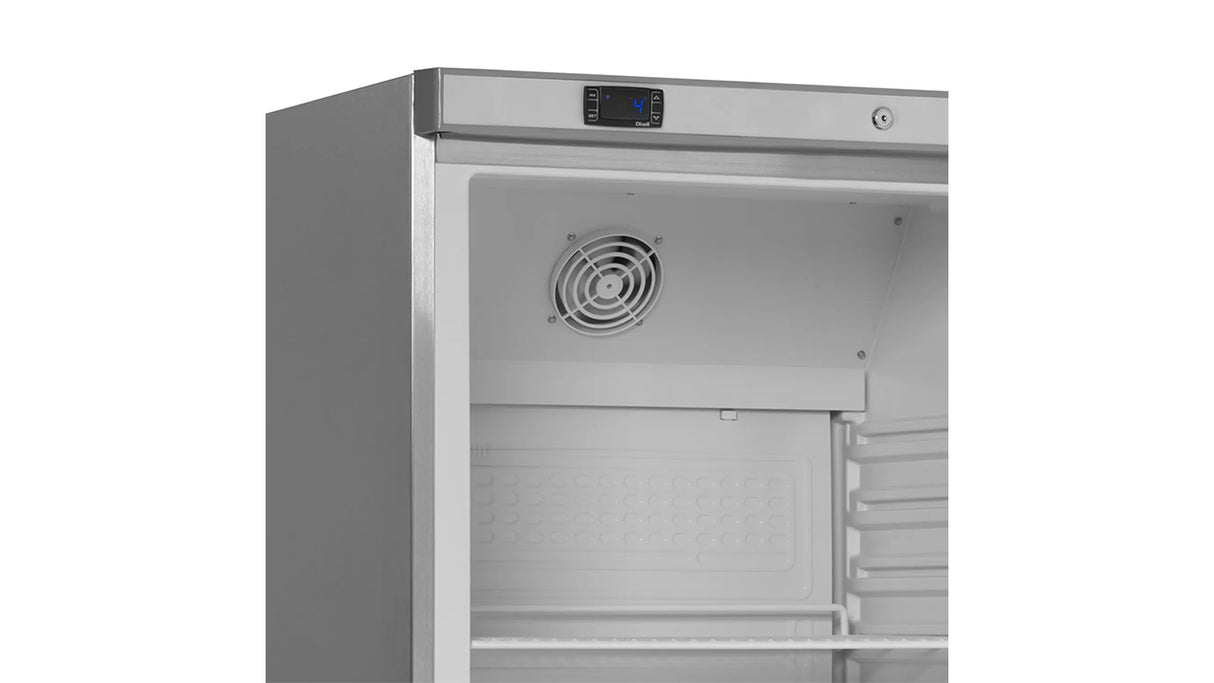 GN2/1 Glass Refrigerator UR600SG β Professional Refrigerated Cabinet