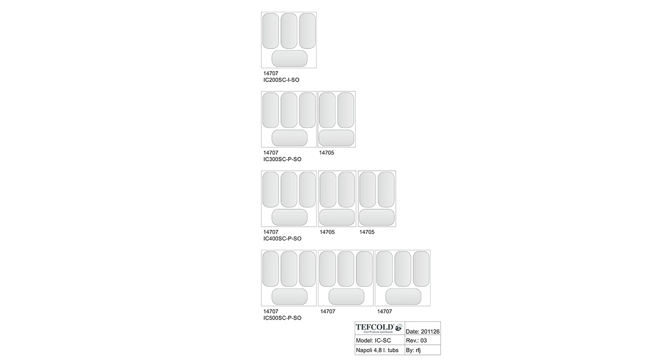 Ice Cream Freezer – IC401SC (350 L, White, Energy Class D)