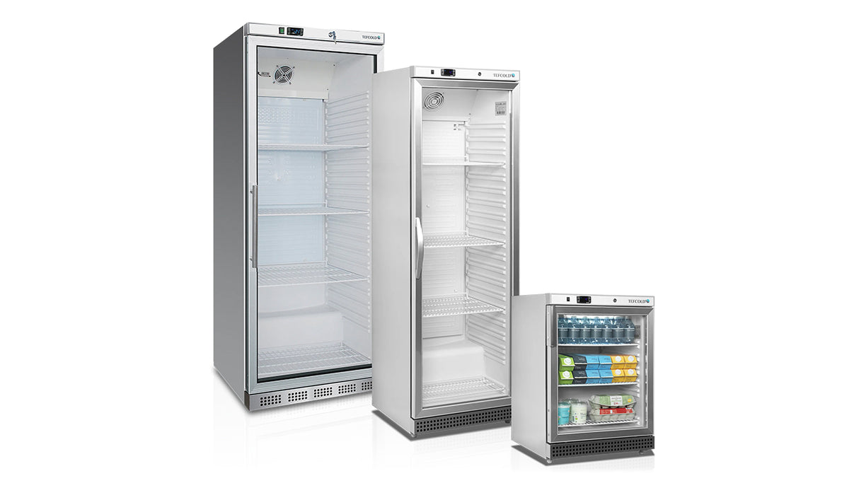 GN2/1 Glass Refrigerator UR600SG β Professional Refrigerated Cabinet