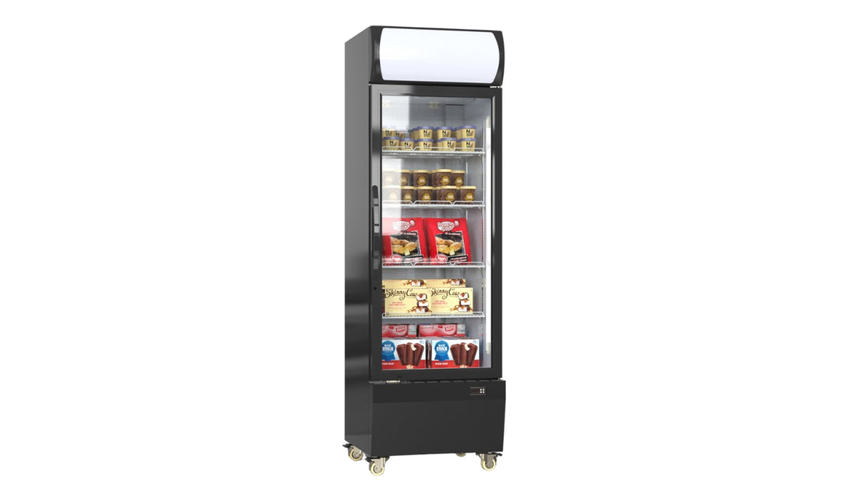 AGR-368-EC – Armoire Réfrigérée Vitrée Verticale 1 Porte, 368L