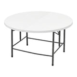 Table Ronde Blanche pour Mariage, Réception & Événements