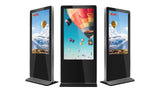 Borne d’Affichage Digital LCD – Écran Publicitaire Vertical Professionnel