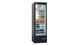 Vitrine Réfrigérée de Luxe à Montage Supérieur / Inférieur – Noir / Blanc – Porte Simple