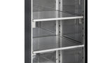 Arrière de Bar Réfrigéré 2 Portes Vitrées CBC210G – 290L, Noir, Ventilé, LED, Inox 304