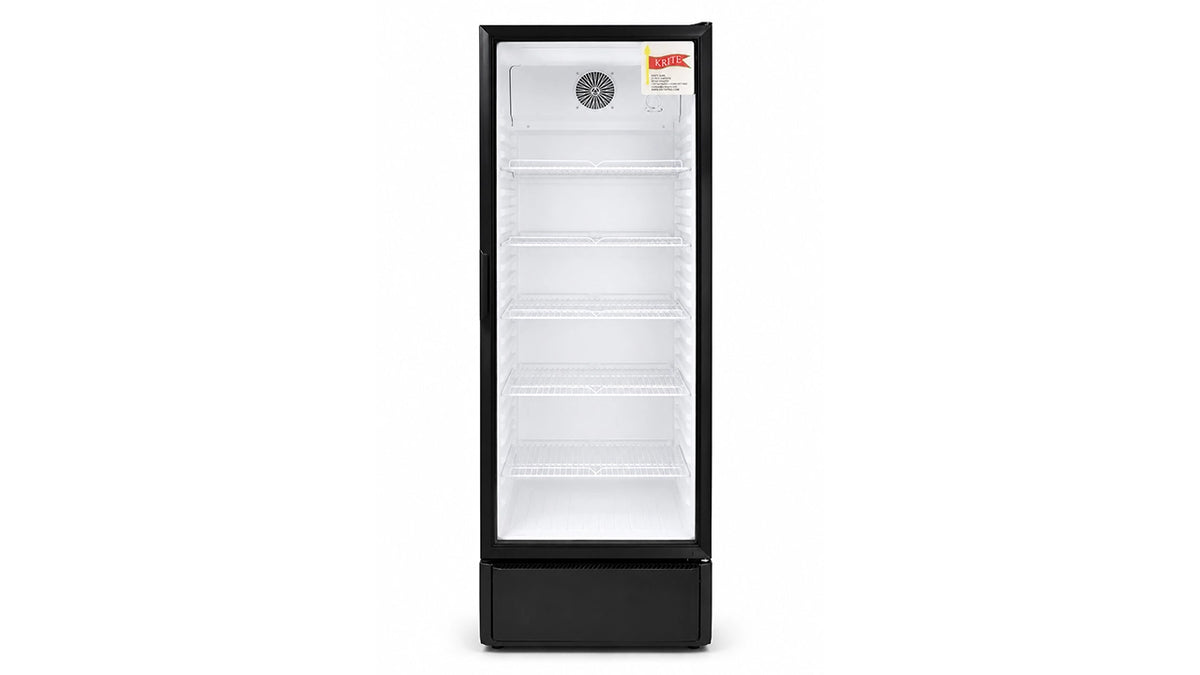 280L Commercial Glass Door Display Refrigerator – 54 × 56 × 171 cm