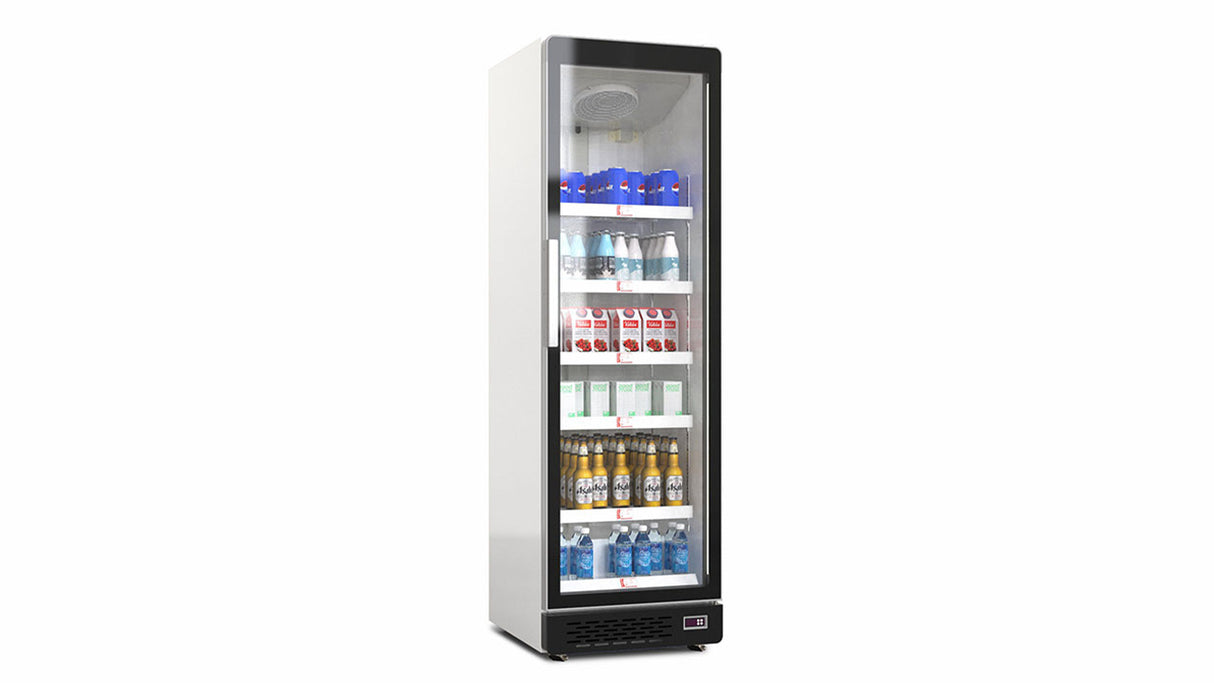 Vitrine Réfrigérée Professionnelle à Porte Vitrée – Petite Capacité 1 Porte AGR-610FA