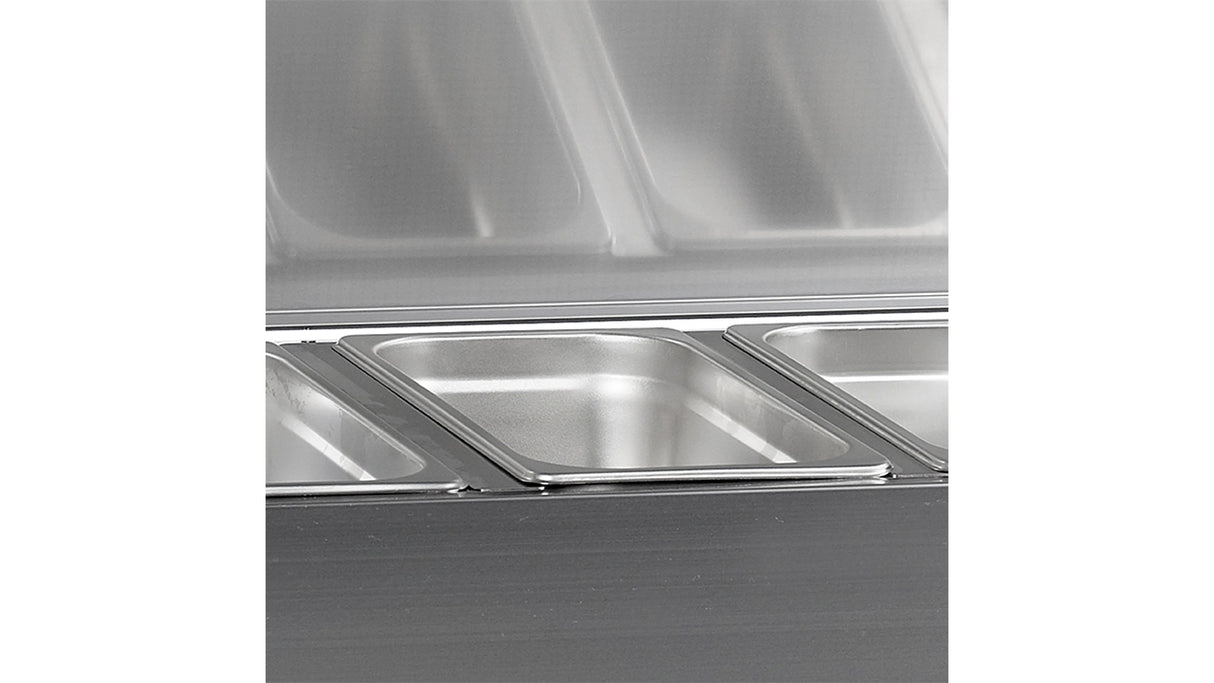 Refrigerated display case GN1/3 GVC38-180 S/S – Professional equipment