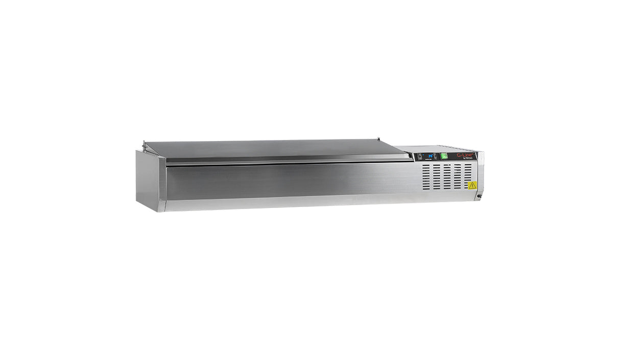 Refrigerated display case GN1/3 GVC38-160 S/S – Professional equipment