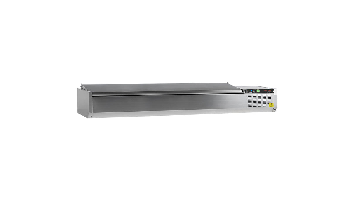 Refrigerated display case GN1/3 GVC38-200 S/S – Professional equipment