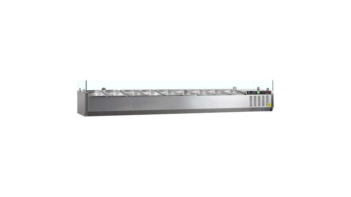 GN1/4 GVC33-200 Refrigerated Display Case – Professional Equipment