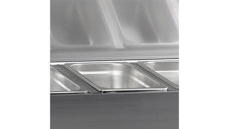 Refrigerated display case GN1/4 VK33-200 S/S LID – Professional equipment
