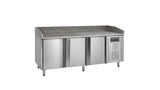 GN 1/1 Refrigerated Pizza Table in Stainless Steel – PT1300