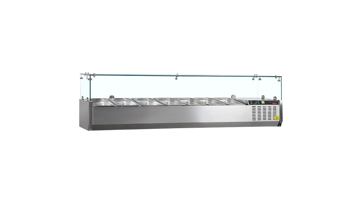 Refrigerated display case GN1/4 GVC33-160 – Professional equipment