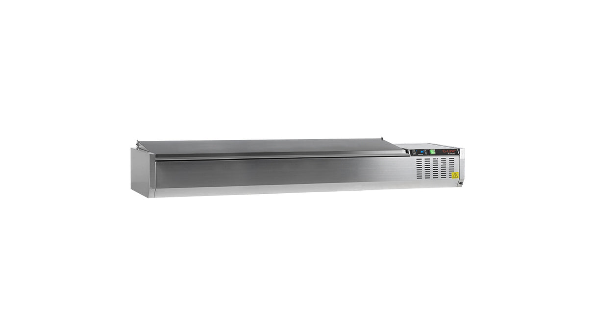 Refrigerated display case GN1/4 GVC33-200 S/S – Professional equipment