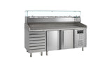 Pizza Table with Topping Module – Model PT1310 + VK38-200