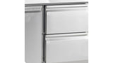 GN 1/1 Refrigerated Pizza Counter in Stainless Steel – PT1365