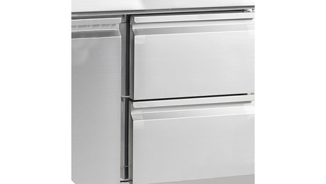 GN 1/1 Refrigerated Pizza Counter in Stainless Steel – PT1365