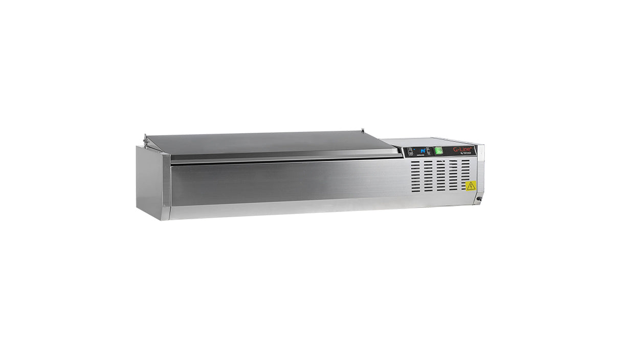 Refrigerated display case GN1/3 GVC38-120 S/S – Professional equipment